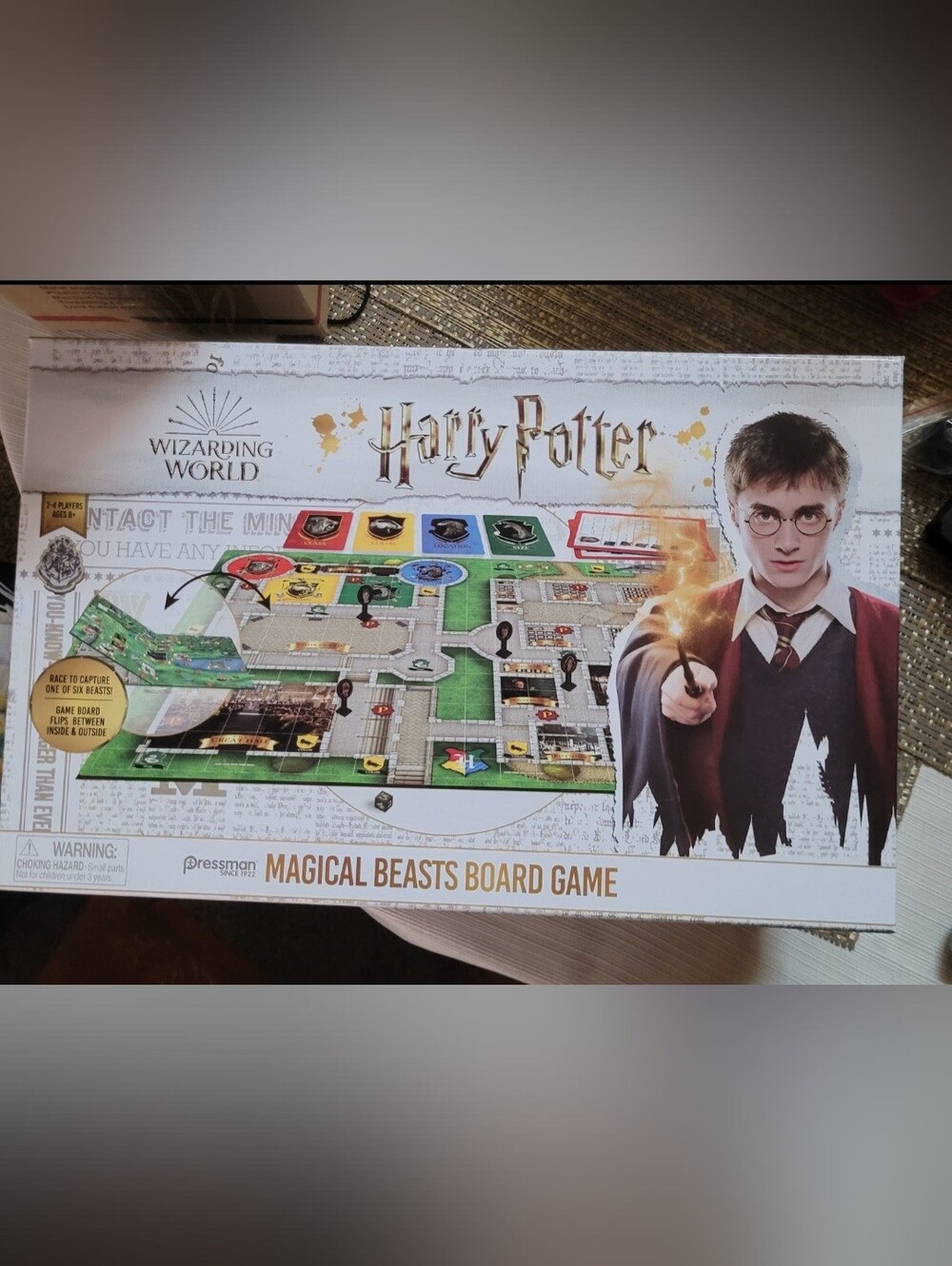 Harry Potter Magical Beasts Board Game - White Box